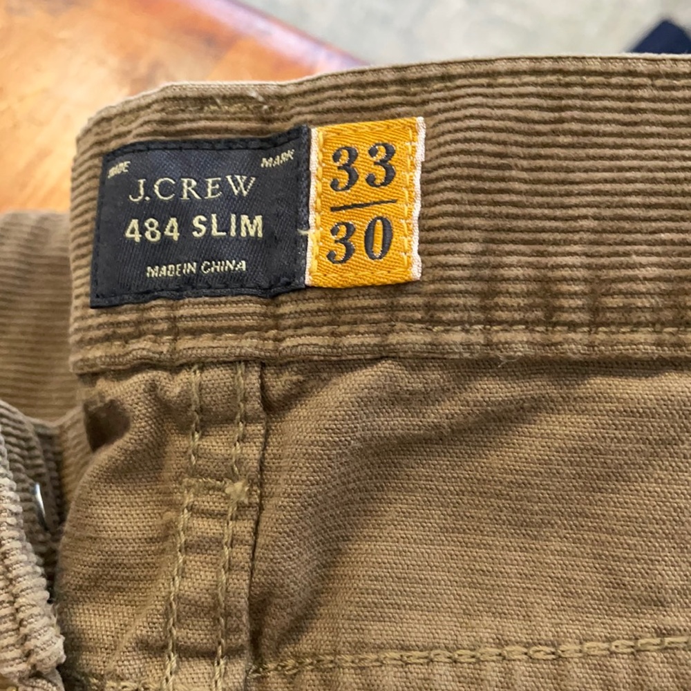 Jcrew men’s corduroy